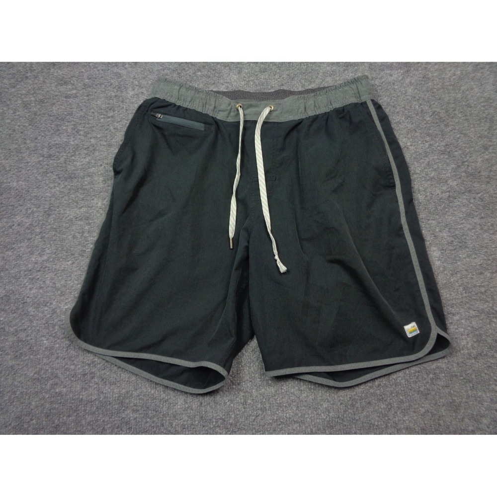 Vuori Banks Shorts Mens S Black 7‎ in Quick Dry Drawstring Pockets Athletic